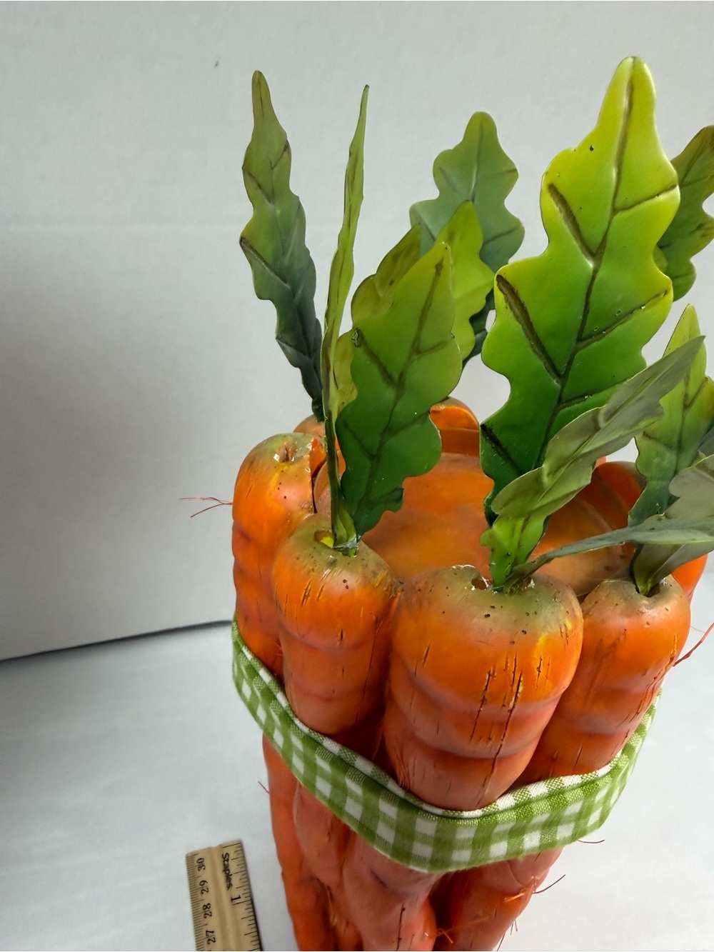 Carrot Candle Holder Beautiful Piece See Note - Picture 5 of 12